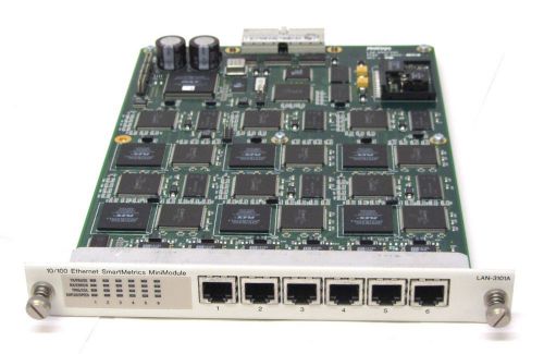 Spirent SmartMetrics 10/100 Mbps Ethernet Module LAN-3101A Mini 53575