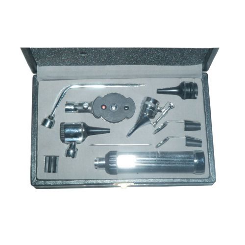 Diagnostic set ent set -30 to +20 diopters chrome plated bent arm larynx see det for sale