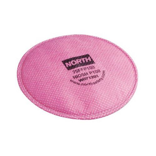 North Safety Pancake Series Filters - p100 filter all particulates 2/pk