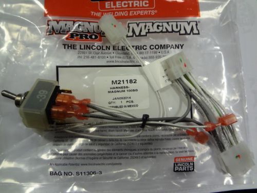 Lincoln m21182 spoolgun 100 sg switch &amp; harness for sale