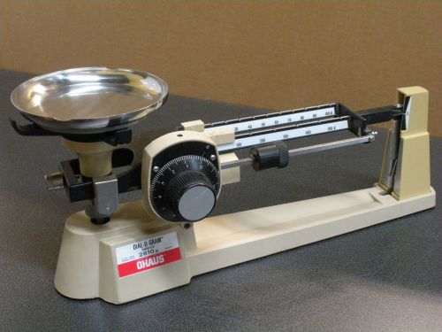 OHAUS DIAL-O-GRAM 2610g BALANCE SCALE w/ SLIDING WEIGHTS