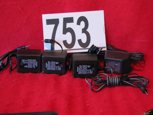LOT of 4 ~ MAXON NI-CAD BATTERY CHARGER POWER SUPPLY CA-1410D / CA-1610 ~ #753
