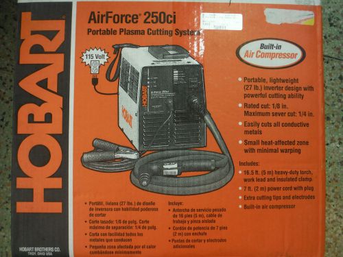 Hobart airforce 250ci plasma cutter with air compressor (500534) for sale