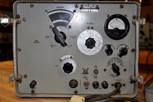 Vintage Military RF Signal Generator, AN/URM26B