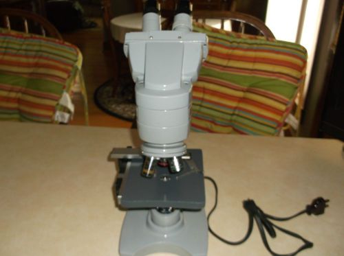MICROSCOPE FIFTY AMERICAN OPTICAL CORP MODELS 60,61,62,63 LIGHTS UP