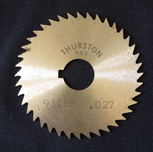 Thurston 911BR 2 x 0.027 x 1/2 HSS Keyway Slotting Slitting Saw