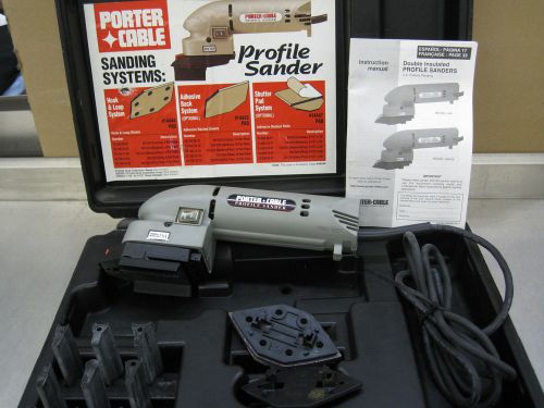 PORTER*CABLE PROFILE SANDER MODEL 444 120V.