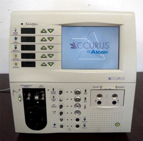 Alcon accurus 800cs phaco emulsifier vitrectomy system #1 for sale