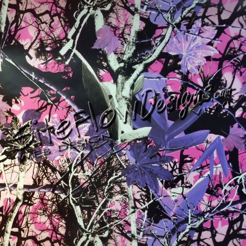 Muddy Girl Camo Hydrographic Film for Hydro Dipping - Pink Camo - HMGC01 - 100cm