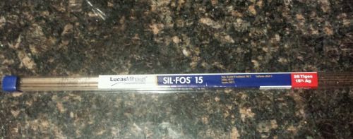 Lucas silver solder 15%  28 Sticks.