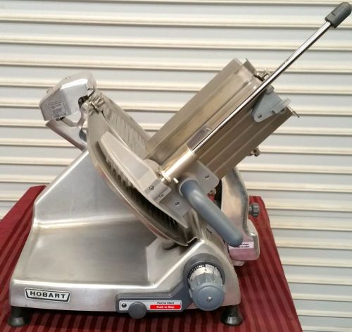 Hobart manual 12&#034; meat cheese slicer &amp; new sharpener 2612 #2598 commercial nsf for sale