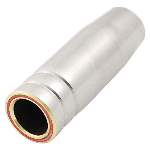 Metal co2 welding torch nozzle shield cup silver tone for sale