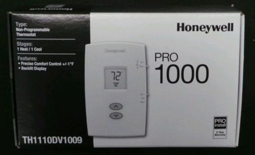 Honeywell PRO1000  TH1110DV1009 Non-Programmable Thermostat