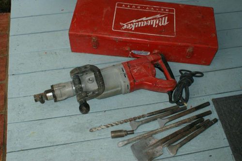 MILWAUKEE 5337-20 DEMOLITION-BREAKER HAMMER WITH CASE AND BITS