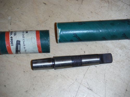 NEW OLD STOCK,  ATLAS  JACOBS DRILL CHUCK ADAPTER NO.2MT TO JACOBS NO. 33 J33