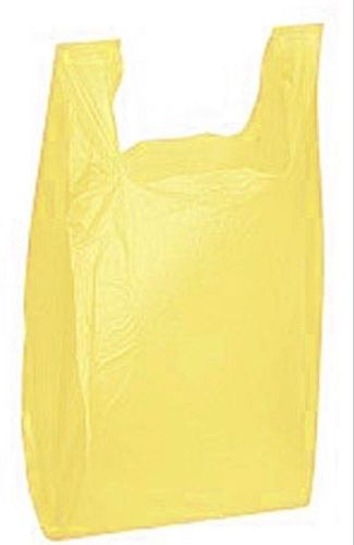 100 8&#034;X5&#034;X16&#034; Yellow T-shirt Merchandise Bags