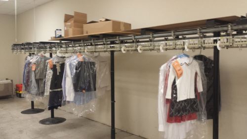 dry cleaning conveyer and counters