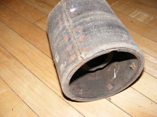 Vintage flat belt pulley hit miss steam engine drive line drive 1 3/8&#034; shaft for sale