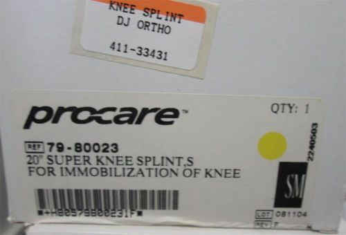 Procare 20&#034; Super Knee Splint S Ref. 79-80023
