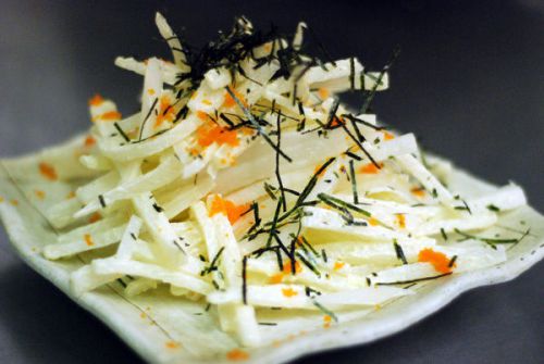 Daikon Radish Salad Japanese Recipe - FOOD Cuisines Kitchen PDF File Email New