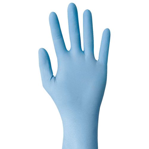 Disposable Gloves, Nitrile, S, Blue, PK100 7500PFS
