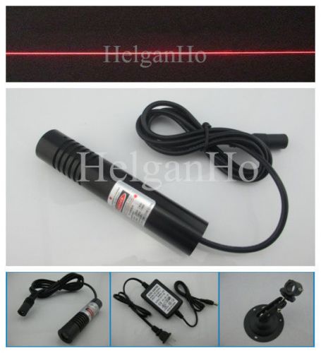 CE 635nm 5mW 5V Red Line laser module light + Adapter for Marking line 22x110mm