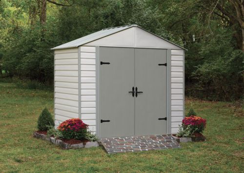 Arrow shed - vinyl viking 8&#039; x 5&#039;- small outdoor  /backyard /garden shed -vvcs85 for sale
