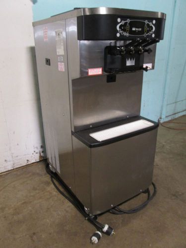 &#034;TAYLOR C713-33&#034; COMMERCIAL 2FLAVOR+TWIST SOFT-SERVE ICE CREAM,3Ph, WATER COOLED