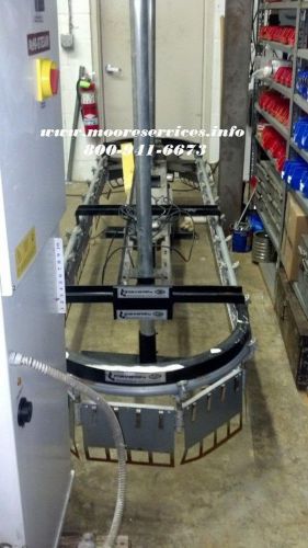 White Conveyor Assembly AP300 Garment Storage Order Store-U-Veyor