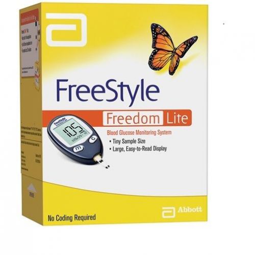 FREE STYLE FREEDOM LITE Blood Glucose Meter Monitor - Working