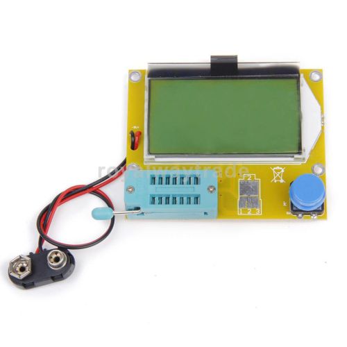 Lcd esr meter transistor tester diode triode capacitance mos/pnp/npn l/c/r for sale