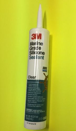 ?new? 3m 8029 marine grade silicone sealant, clear, 1/10 gal. for sale
