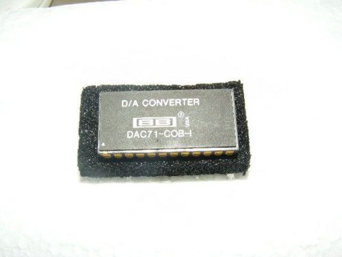 BB  BURR- BROWN DAC71-COB-I   D/A CONVERTER DAC CDIP24 GOLD PINS
