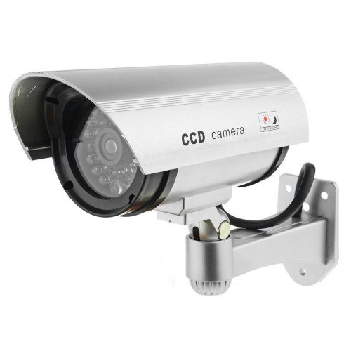 Security Video Camera CCTV with Blinking Light (Outdoor Fake Dummy )