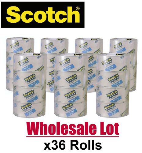 x36 Rolls - 3M Scotch Heavy Duty Shipping Tape Model# 3850  BEST DEAL!