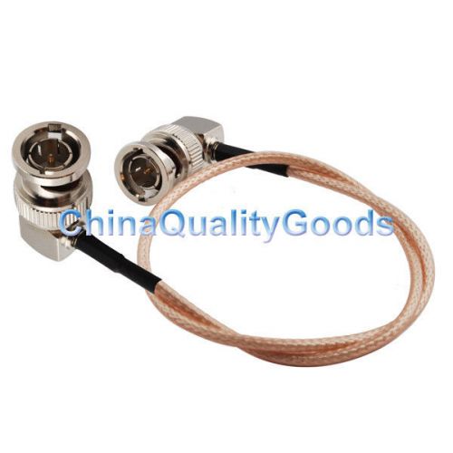 Pigtail cable BNC male RA to BNC male RA 75ohm RG179