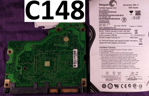#C148 - ST31000340AS 9BX158-305 SD1A 10176 1314-1 Hard Drive PCB