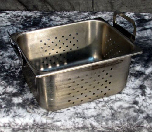 Perforated basket for branson  2-1/2 gal. ultrasonic bath unit for sale