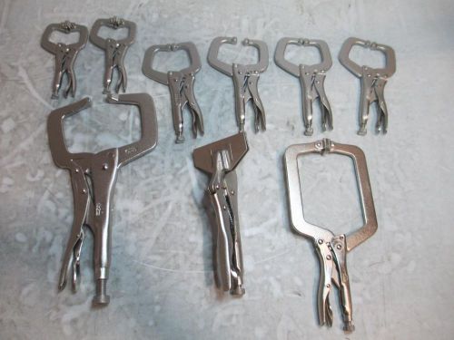 Mac tools 9pc. locking pliers set mlp9set for sale