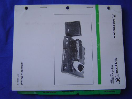 Motorola VHF Radio Syntor X 136-174 Service Manual