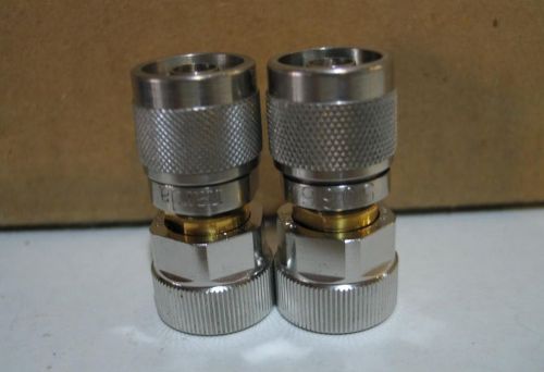 Narda APC-7 7MM to N-Type Male Adapter Connector Pair