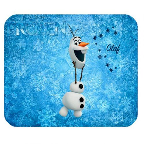Hot New Custom Mice Mats Mouse Pad With Disney Frozen Olaf Theme