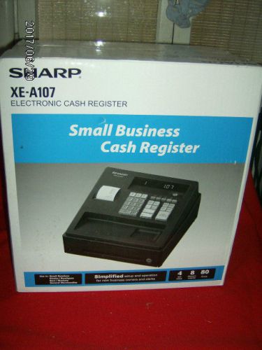 Brand New Sharp XE-A107 Electronic Cash Register SEALED NIB
