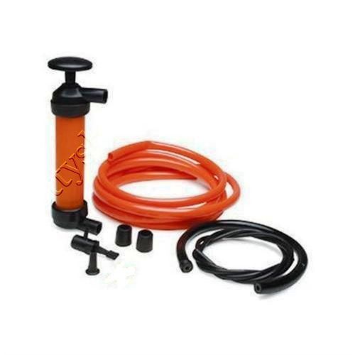 3-in-1 hand pump siphon deluxe gas oil liquid air 1st auto new no package for sale