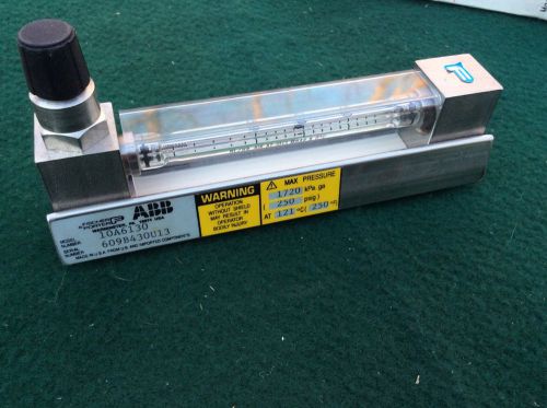 NEW ABB fischer porter 10A6130 Flow Meter 250PSIG MAX Tube Reading to 150