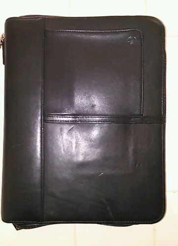 FRANKLIN COVEY BLACK  LEATHER CLASSIC SIZE BINDER