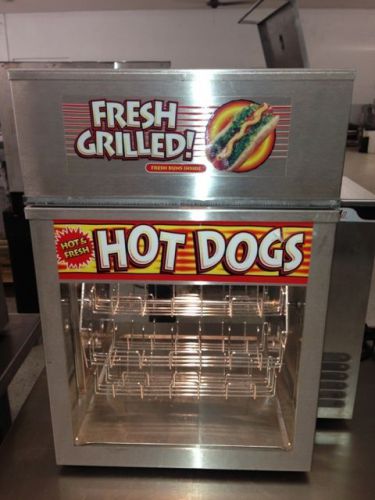 Apw wyott dr-2a 20&#034; mr. frank hot dog broiler and bun warmer brand new controls for sale