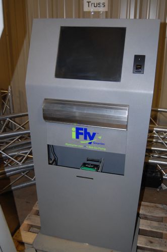 Kiosk with Ticket printing mechanism