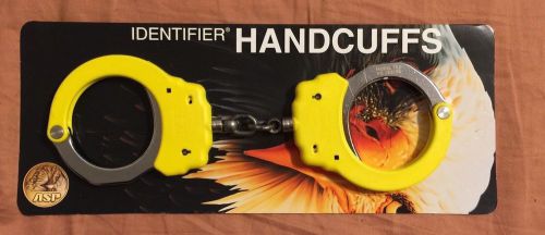 ASP 56102 Yellow Identifier Tactical Handcuffs With Chain Link
