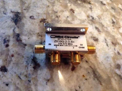 Mini Circuits ZX10Q-2-3-S+ 90 Degree splitter 220-470 MHz